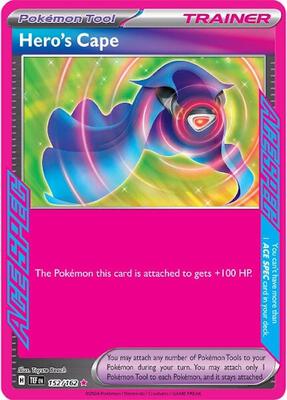 Hero's Cape card from SV05: Temporal Forces