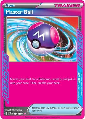 Master Ball card from SV05: Temporal Forces