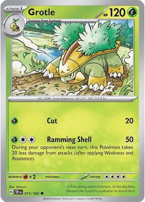 Grotle - 011/162 card from SV05: Temporal Forces