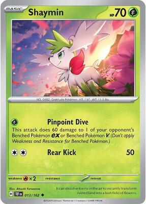 Shaymin card from SV05: Temporal Forces