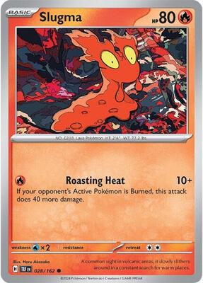Slugma card from SV05: Temporal Forces