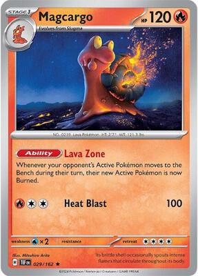 Magcargo card from SV05: Temporal Forces
