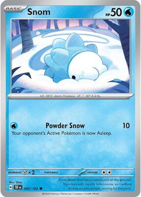 Snom - 045/162 card from SV05: Temporal Forces