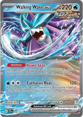 Walking Wake ex - 050/162 card from SV05: Temporal Forces