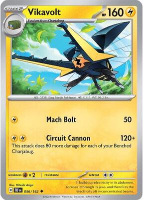Vikavolt card from SV05: Temporal Forces