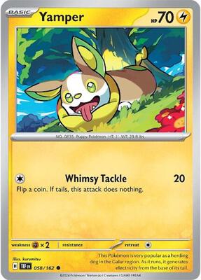 Yamper card from SV05: Temporal Forces