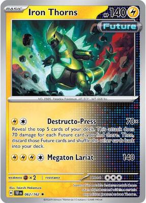 Iron Thorns card from SV05: Temporal Forces