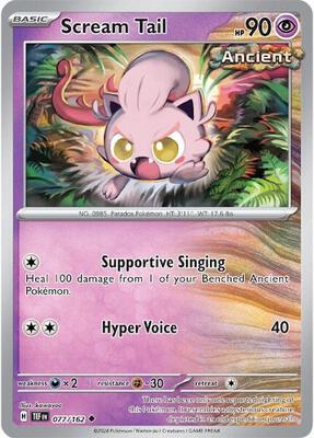 Scream Tail card from SV05: Temporal Forces