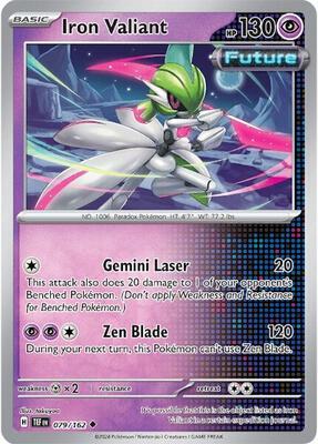 Iron Valiant - 079/162 card from SV05: Temporal Forces