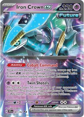 Iron Crown ex - 081/162 card from SV05: Temporal Forces