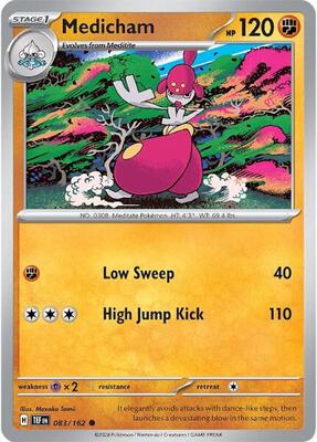Medicham card from SV05: Temporal Forces