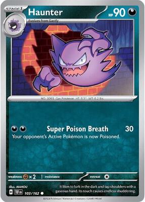 Haunter card from SV05: Temporal Forces