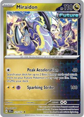 Miraidon card from SV05: Temporal Forces