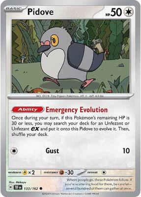 Pidove card from SV05: Temporal Forces