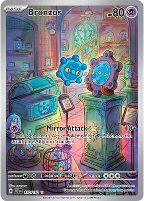 Bronzor - 170/162 card from SV05: Temporal Forces