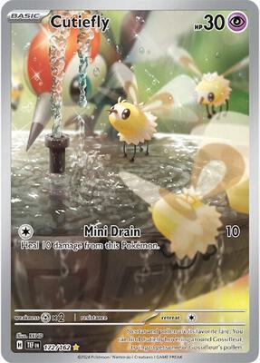 Cutiefly - 172/162 card from SV05: Temporal Forces