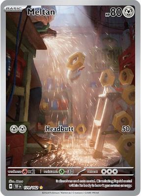 Meltan - 179/162 card from SV05: Temporal Forces