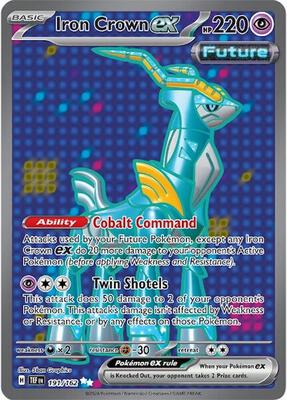 Iron Crown ex - 191/162 card from SV05: Temporal Forces
