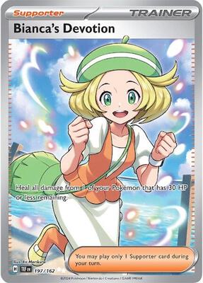 Bianca's Devotion - 197/162 card from SV05: Temporal Forces