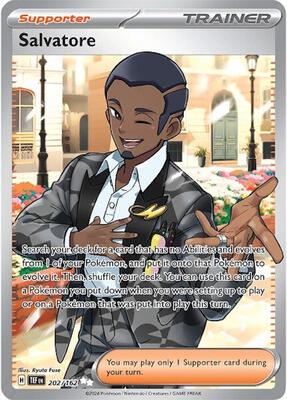Salvatore - 202/162 card from SV05: Temporal Forces