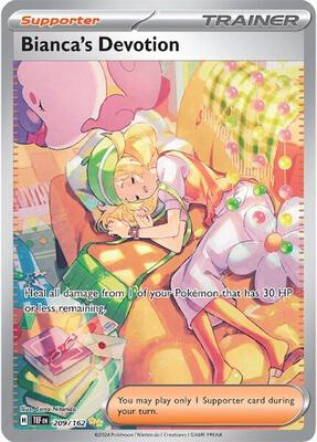 Bianca's Devotion - 209/162 card from SV05: Temporal Forces