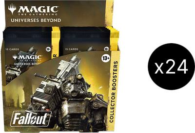 Universes Beyond: Fallout - Collector Booster Display Master Case card from Universes Beyond: Fallout