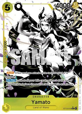 Yamato (Parallel) card from Ultra Deck: The Three Brothers
