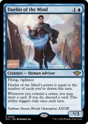 Duelist of the Mind card from Outlaws of Thunder Junction