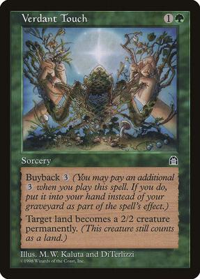 Verdant Touch card from Stronghold