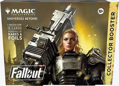 Universes Beyond: Fallout - Collector Booster Omega Pack card from Universes Beyond: Fallout