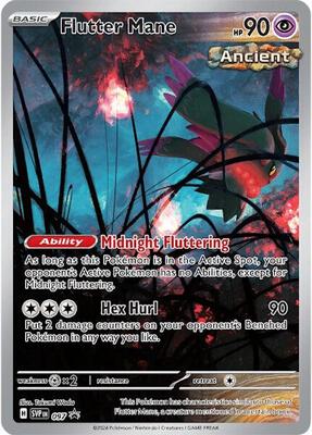 Flutter Mane - 097 card from SV: Scarlet & Violet Promo Cards