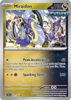 Miraidon - 121/162 card from Deck Exclusives