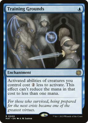 Training Grounds card from Promo Pack: Murders at Karlov Manor