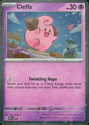 Cleffa - 095 card from SV: Scarlet & Violet Promo Cards
