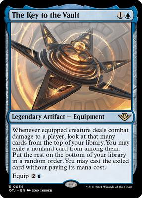 The Key to the Vault card from Outlaws of Thunder Junction