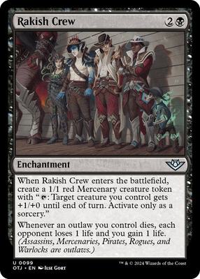 Rakish Crew card from Outlaws of Thunder Junction