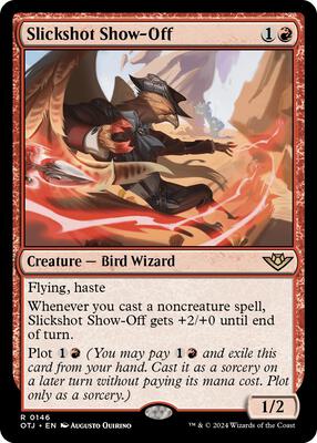 Slickshot Show-Off card from Outlaws of Thunder Junction