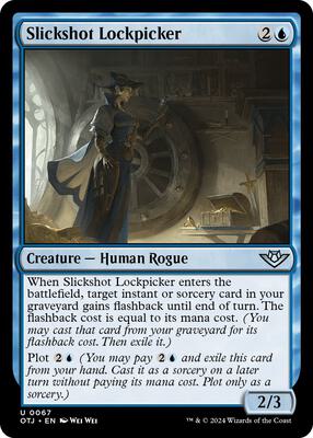 Slickshot Lockpicker card from Outlaws of Thunder Junction