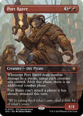 Port Razer (Borderless) card from Special Guests