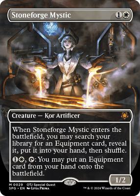 Stoneforge Mystic (Borderless) card from Special Guests
