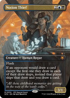 Notion Thief (Borderless) card from Special Guests