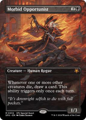 Morbid Opportunist (Borderless) card from Special Guests