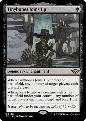 Tinybones Joins Up card from Outlaws of Thunder Junction