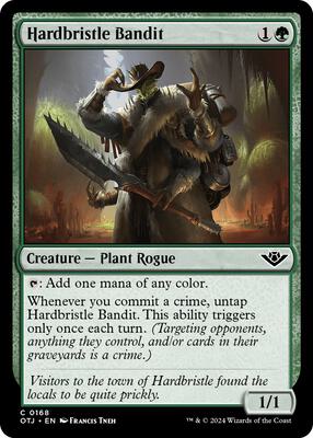 Hardbristle Bandit card from Outlaws of Thunder Junction