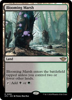 Blooming Marsh card from Outlaws of Thunder Junction