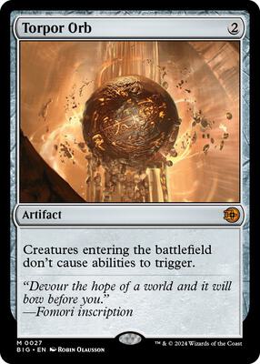 Torpor Orb card from Outlaws of Thunder Junction: The Big Score