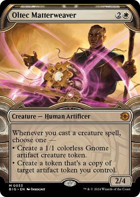 Oltec Matterweaver (Showcase) card from Outlaws of Thunder Junction: The Big Score