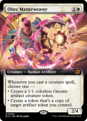 Oltec Matterweaver (Extended Art) card from Outlaws of Thunder Junction: The Big Score