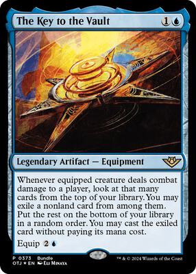 The Key to the Vault (OTJ Bundle) card from Unique and Miscellaneous Promos