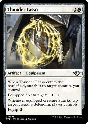 Thunder Lasso card from Outlaws of Thunder Junction